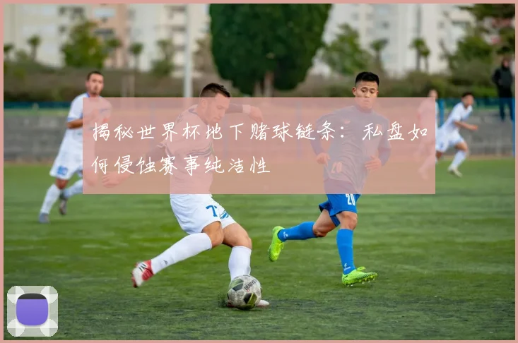 揭秘世界杯地下赌球链条：私盘如何侵蚀赛事纯洁性