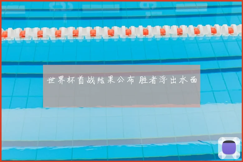 世界杯首战结果公布 胜者浮出水面