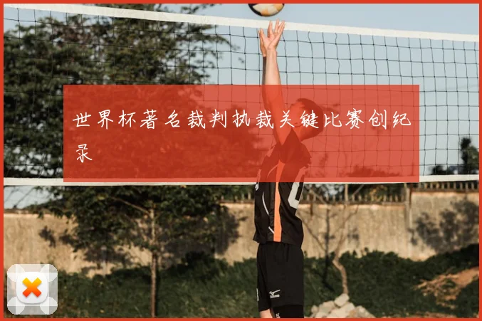 世界杯著名裁判执裁关键比赛创纪录