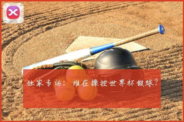 独家专访：谁在操控世界杯假球？